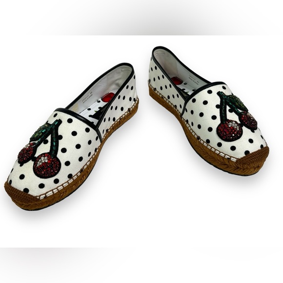 Trend: Dolce & Gabbana Exclusive Polka Dot + Cherry Espadrilles - Picture 3 of 6